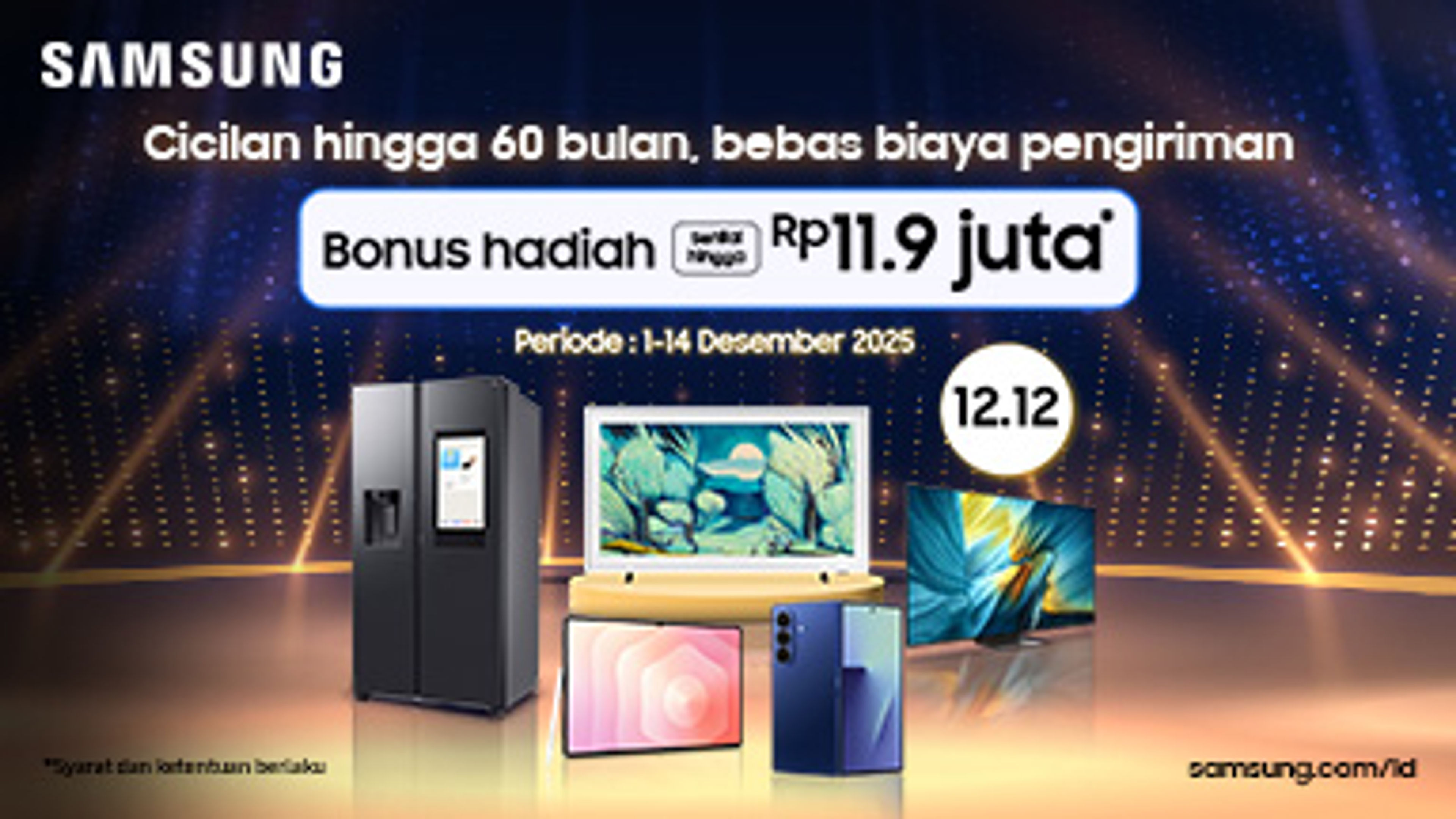 Samsung ID 12.12 Sale Banner