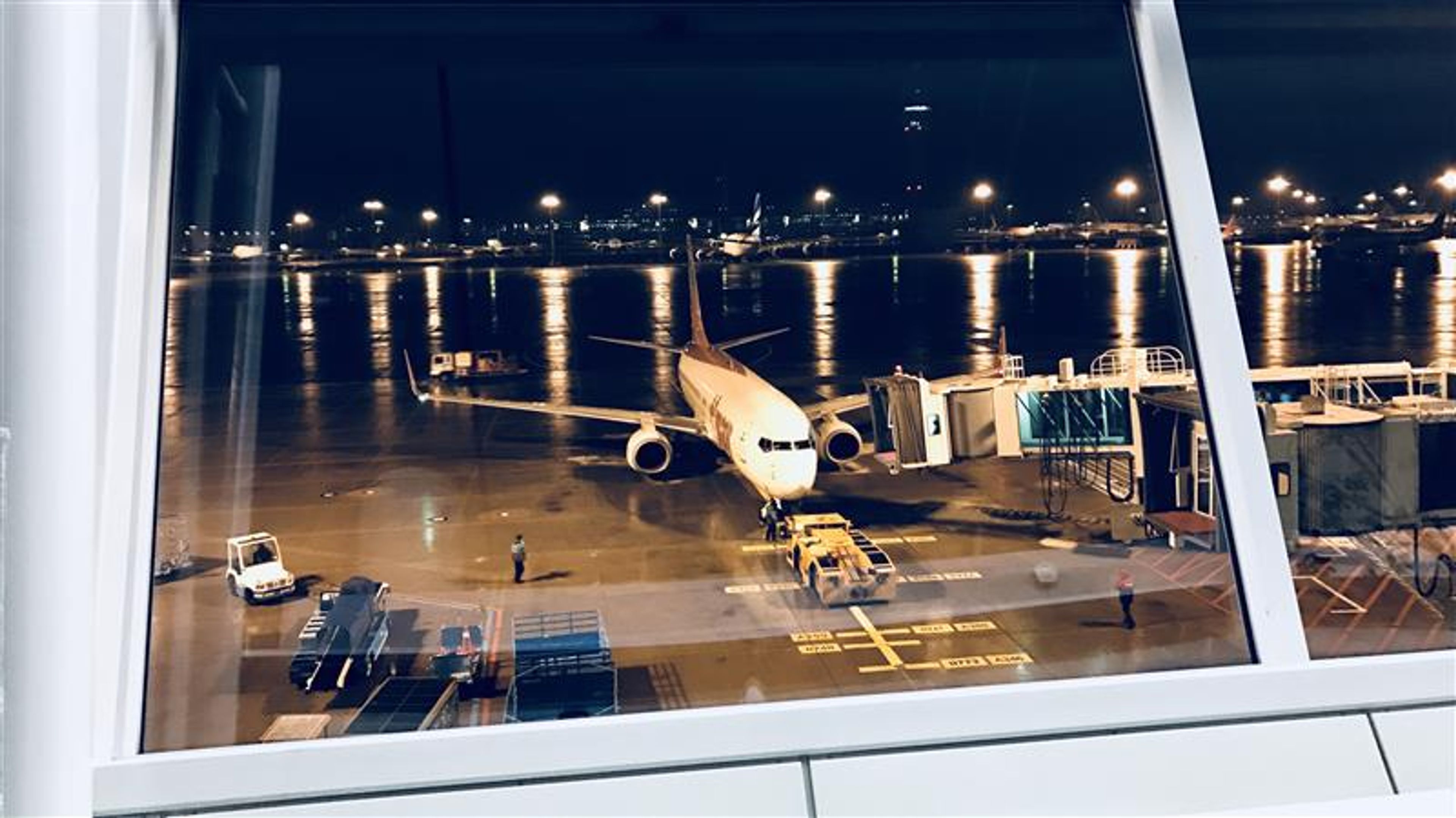 Flight halted on Airport