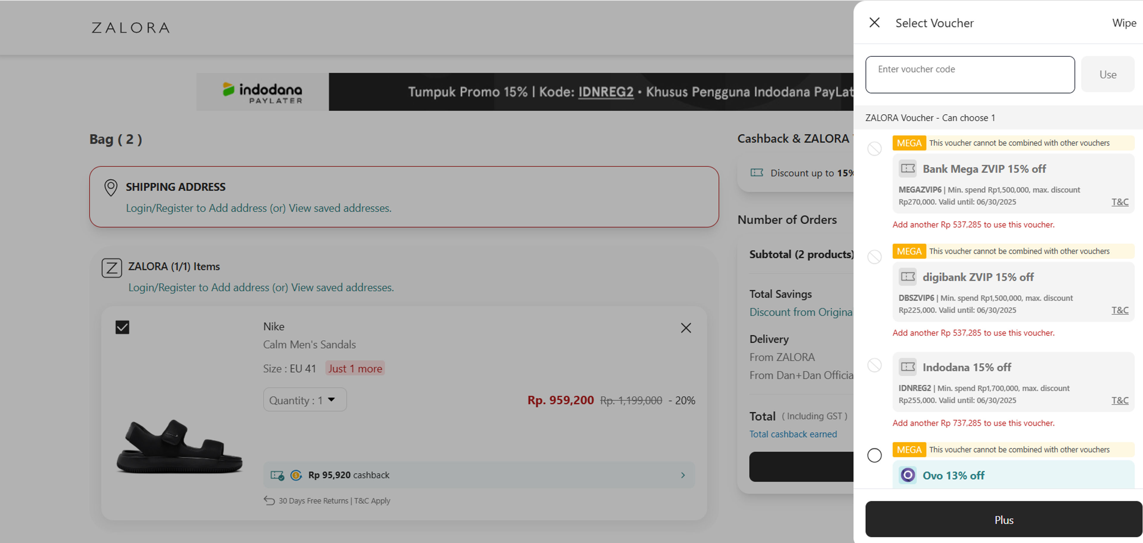How to use coupon for Zalora